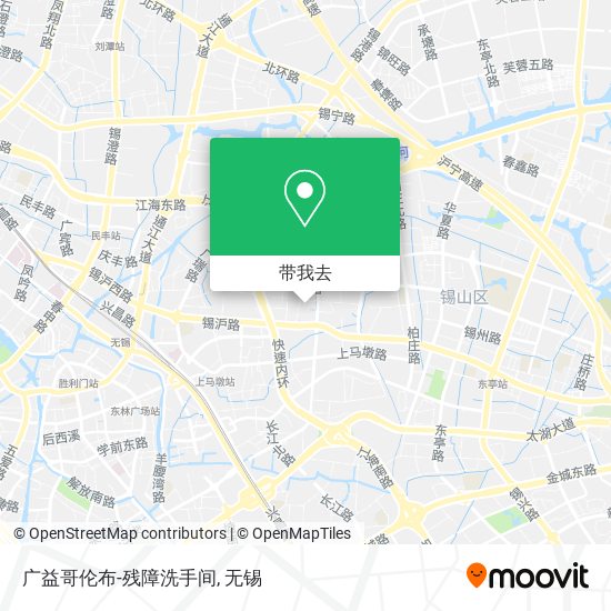 广益哥伦布-残障洗手间地图