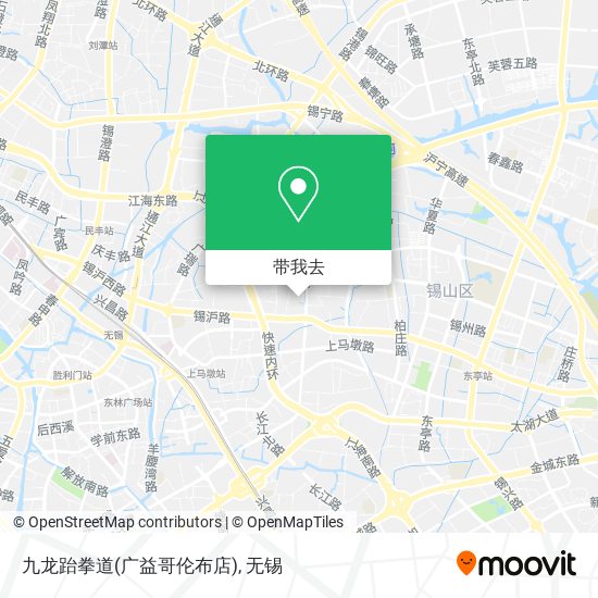 九龙跆拳道(广益哥伦布店)地图