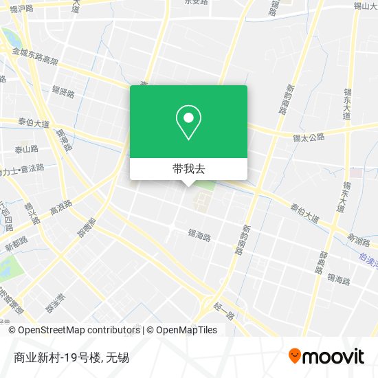 商业新村-19号楼地图