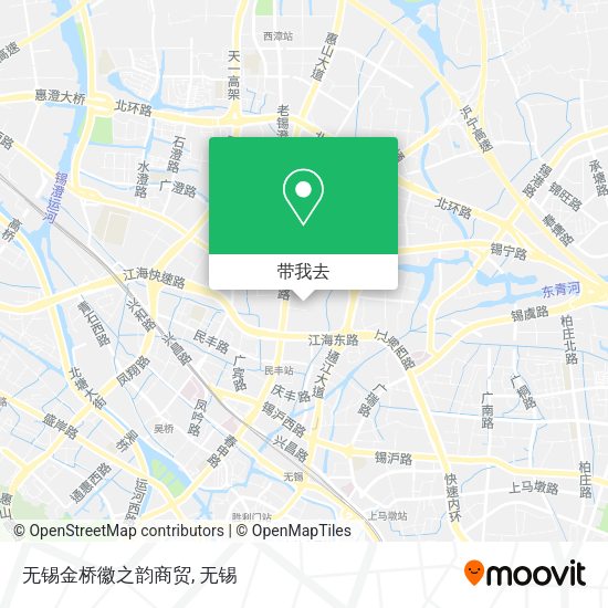 无锡金桥徽之韵商贸地图