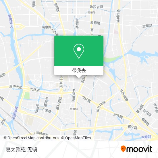 惠太雅苑地图