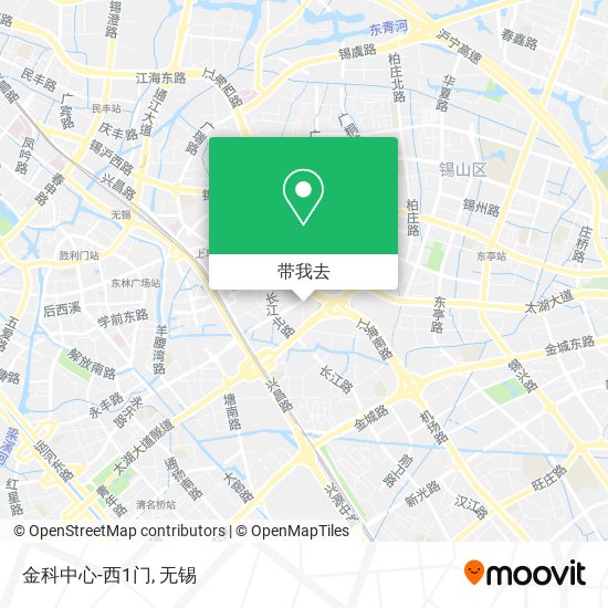 金科中心-西1门地图