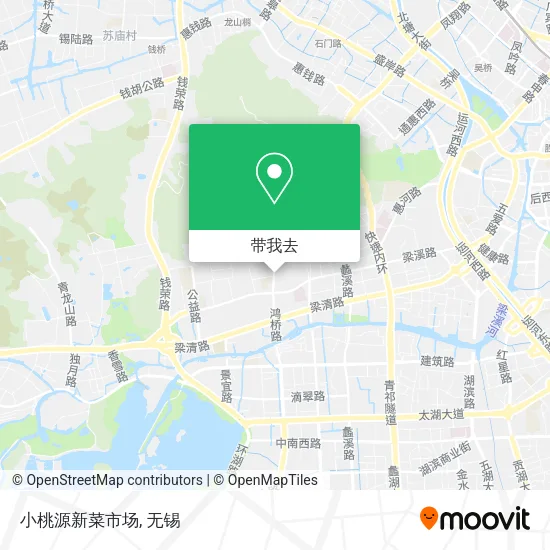 小桃源新菜市场地图