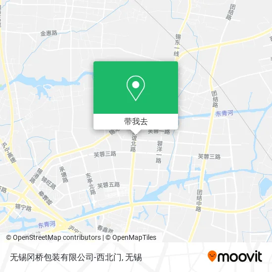 无锡冈桥包装有限公司-西北门地图