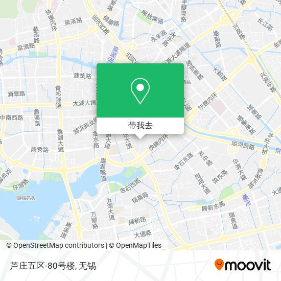 芦庄五区-80号楼地图