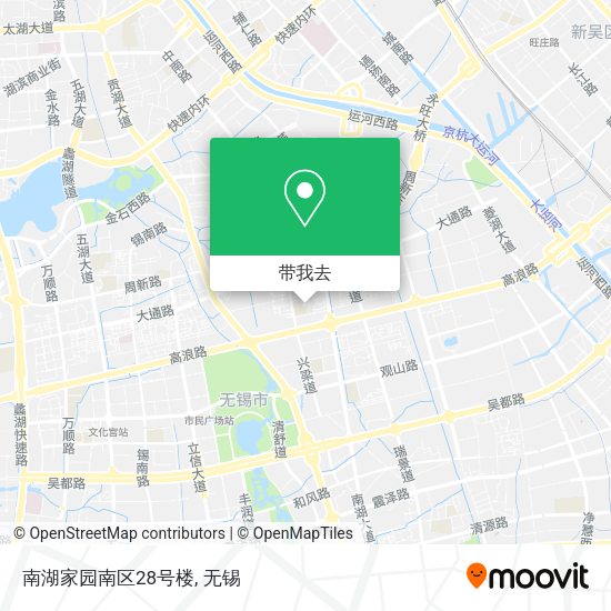 南湖家园南区28号楼地图