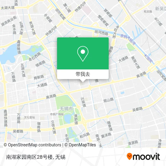 南湖家园南区28号楼地图