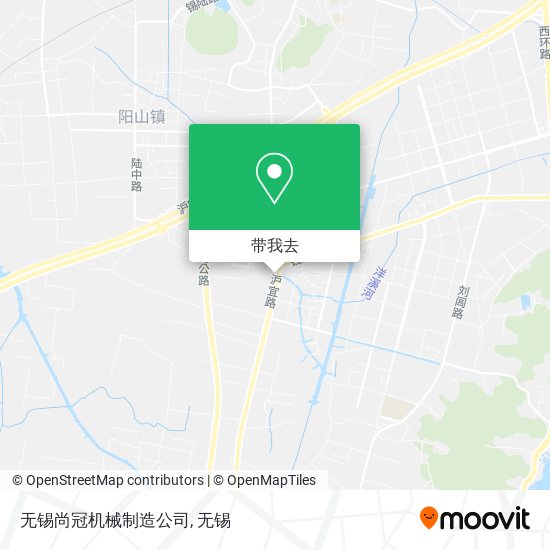 无锡尚冠机械制造公司地图
