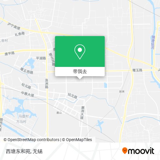 西塘东和苑地图