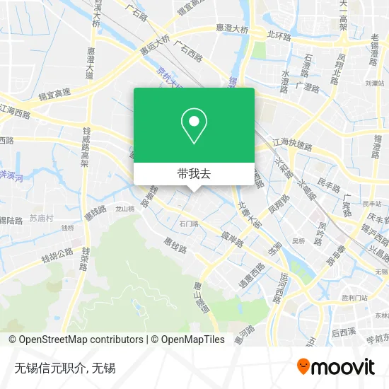 无锡信元职介地图