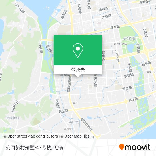公园新村别墅-47号楼地图