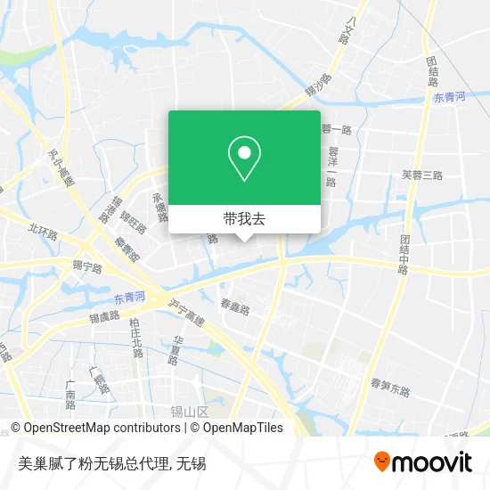 美巢腻了粉无锡总代理地图
