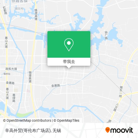 辛高外贸(哥伦布广场店)地图