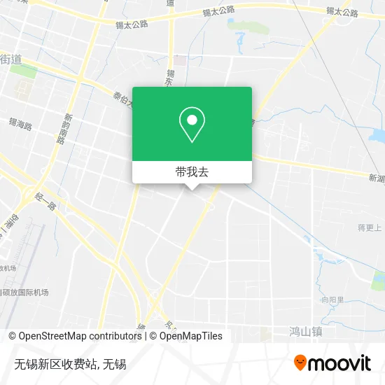 无锡新区收费站地图