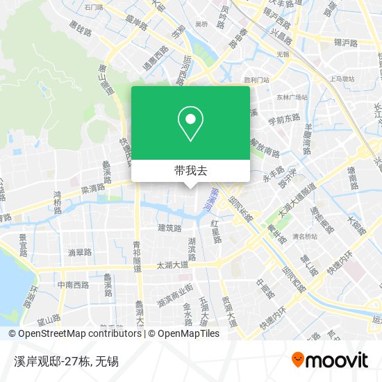 溪岸观邸-27栋地图