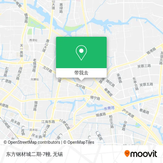 东方钢材城二期-7幢地图