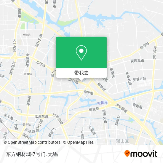 东方钢材城-7号门地图
