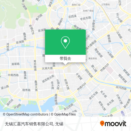 无锡汇嘉汽车销售有限公司地图
