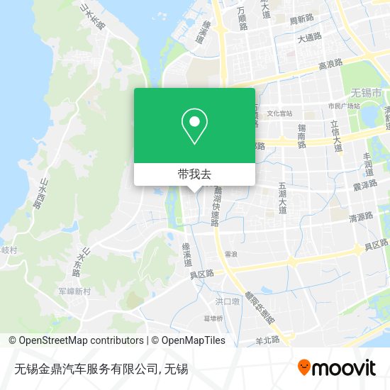 无锡金鼎汽车服务有限公司地图