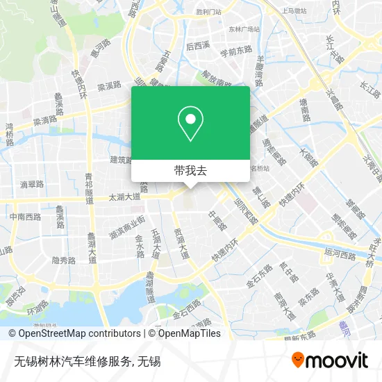 无锡树林汽车维修服务地图