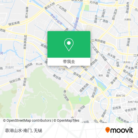 蓉湖山水-南门地图