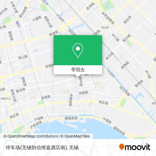 停车场(无锡协信维嘉酒店南)地图