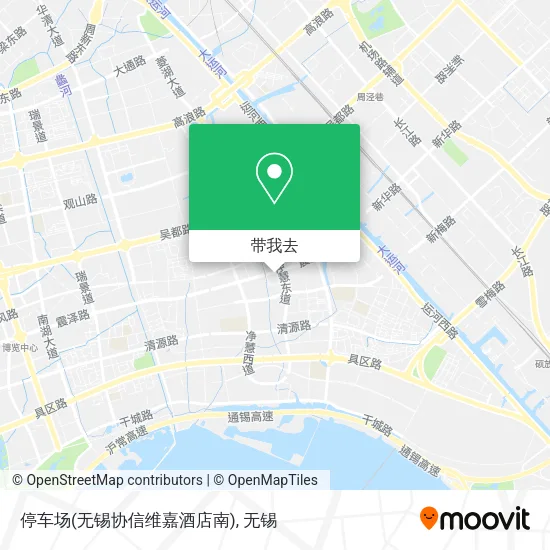 停车场(无锡协信维嘉酒店南)地图
