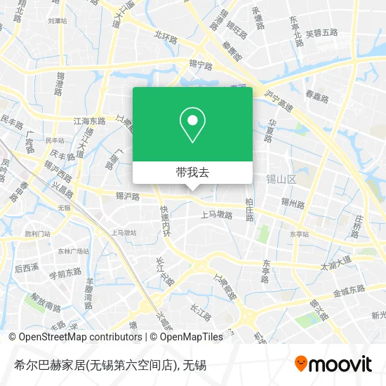 希尔巴赫家居(无锡第六空间店)地图