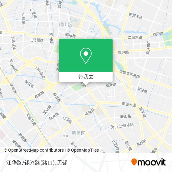 江华路/锡兴路(路口)地图