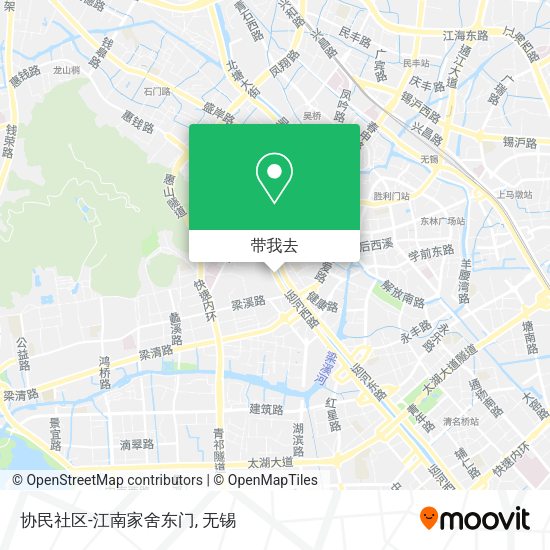 协民社区-江南家舍东门地图