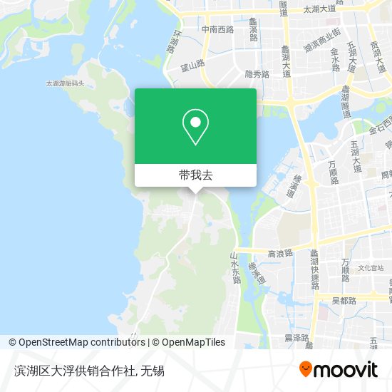 滨湖区大浮供销合作社地图