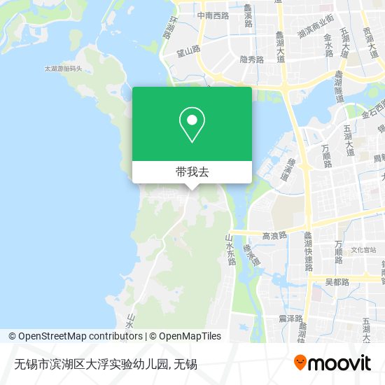 无锡市滨湖区大浮实验幼儿园地图