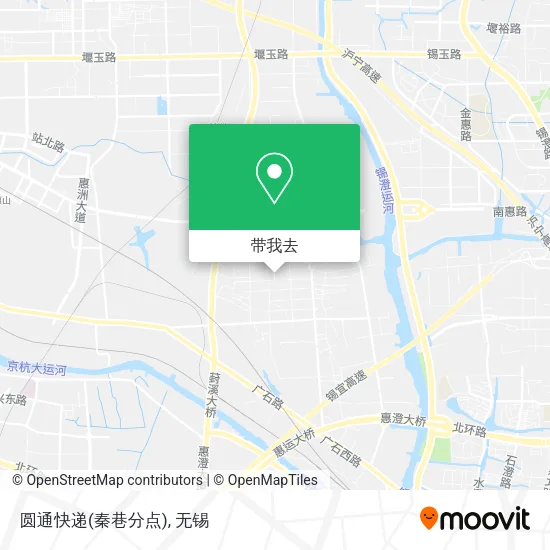 圆通快递(秦巷分点)地图