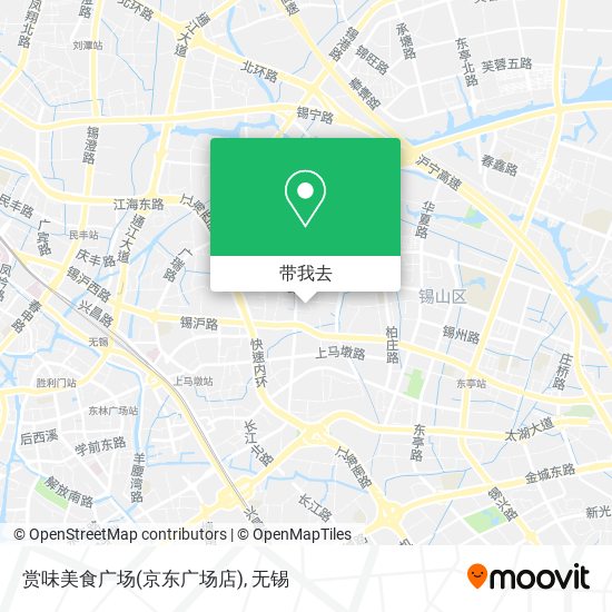 赏味美食广场(京东广场店)地图