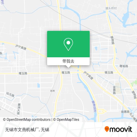 无锡市文燕机械厂地图