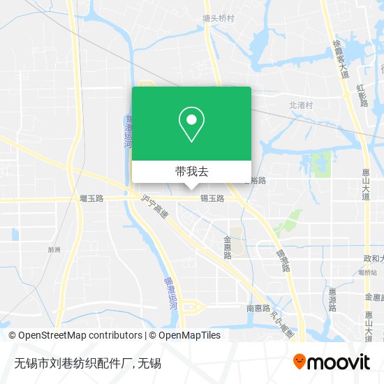 无锡市刘巷纺织配件厂地图
