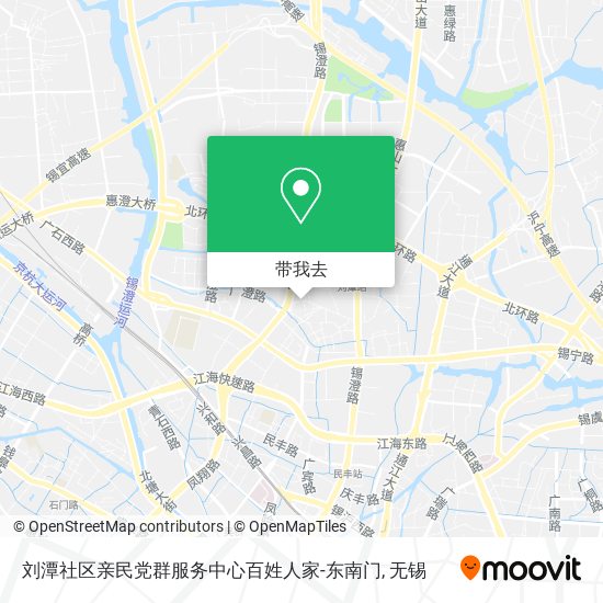刘潭社区亲民党群服务中心百姓人家-东南门地图