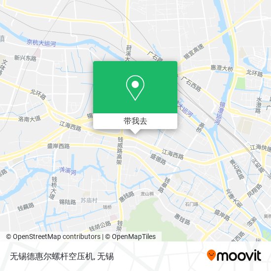 无锡德惠尔螺杆空压机地图