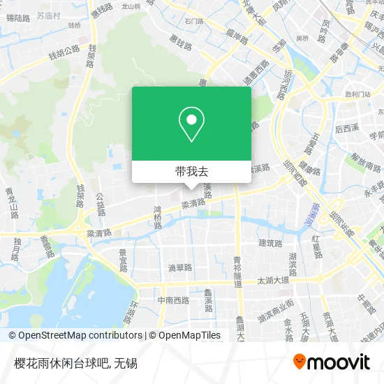 樱花雨休闲台球吧地图