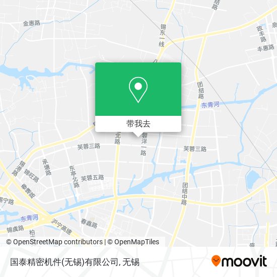 国泰精密机件(无锡)有限公司地图