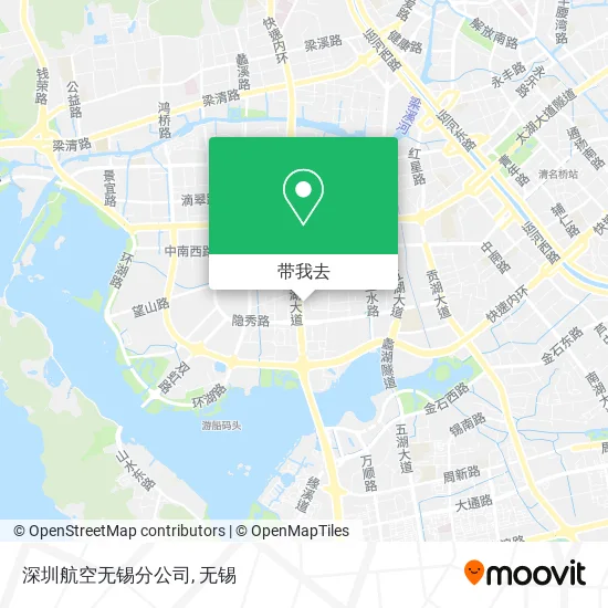 深圳航空无锡分公司地图
