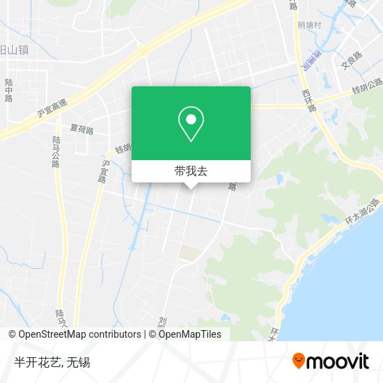 半开花艺地图