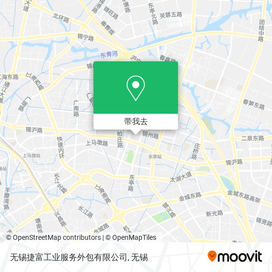 无锡捷富工业服务外包有限公司地图