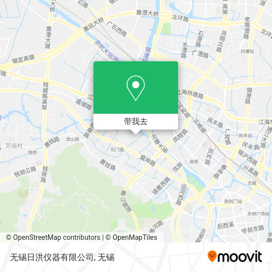 无锡日洪仪器有限公司地图