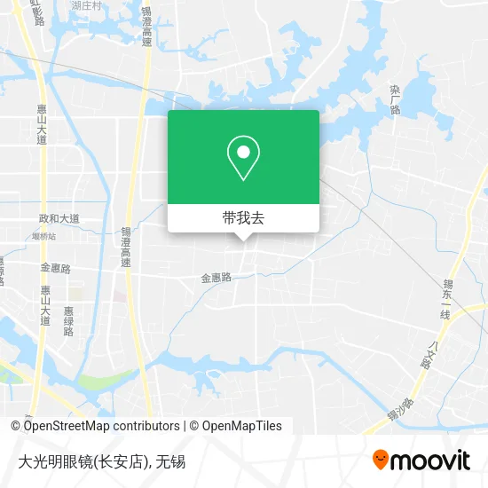 大光明眼镜(长安店)地图