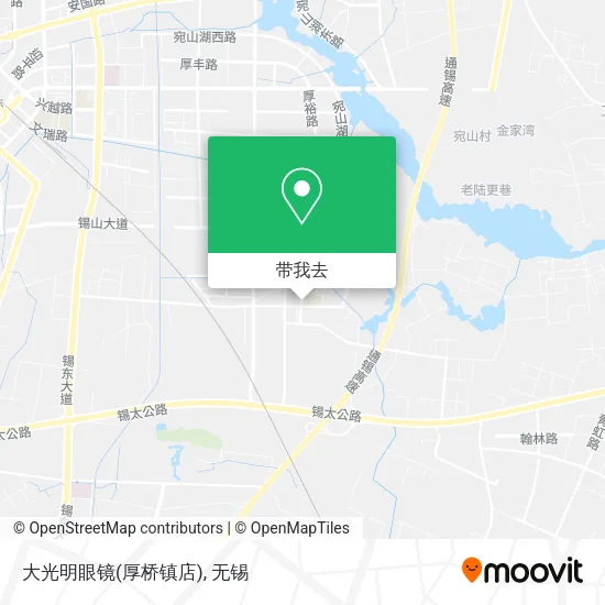 大光明眼镜(厚桥镇店)地图