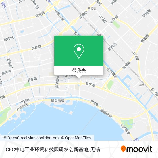 CEC中电工业环境科技园研发创新基地地图