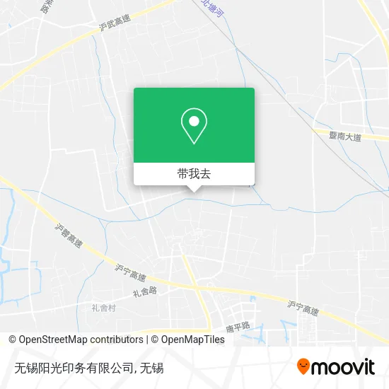 无锡阳光印务有限公司地图