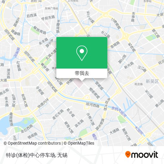 特诊(体检)中心停车场地图
