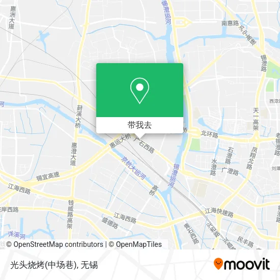 光头烧烤(中场巷)地图